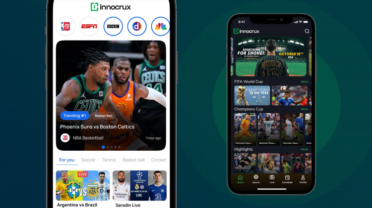 Live streaming sports