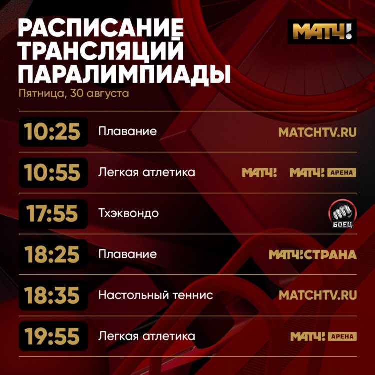 Программа передач на завтра матч игра